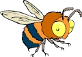 logo de la chorale, une abeille